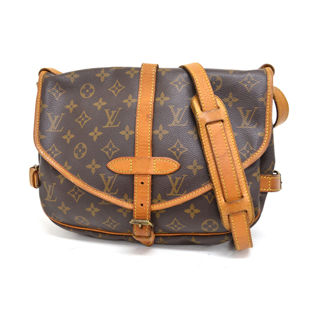 Louis Vuitton Saumur 30 Shoulder Bag Messenger Bag Brown